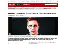 Bild zum Artikel: Snowden-Vernehmung: Schützenhilfe aus den USA für Bundesregierung