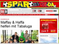 Bild zum Artikel: Kinderhaus - Maffay & Haffa helfen mit Tabaluga