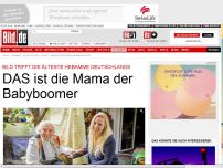 Bild zum Artikel: Deutschlands älteste Hebamme - DAS ist die Mama der Babyboomer