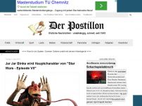 Bild zum Artikel: Jar Jar Binks wird Hauptcharakter von 'Star Wars - Episode VII'