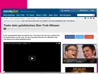 Bild zum Artikel: Teste dein galaktisches Star Trek-Wissen