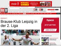 Bild zum Artikel: Perfekt! - Brause-Klub Leipzig in der 2. Liga