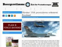 Bild zum Artikel: Ukraine: USA provozieren vehement Russland