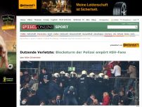 Bild zum Artikel: Dutzende Verletzte: Blocksturm der Polizei empört HSV-Fans