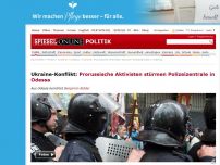 Bild zum Artikel: Ukraine-Konflikt: Prorussische Aktivisten stürmen Polizeizentrale in Odessa