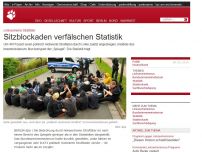 Bild zum Artikel: Linksextreme Straftäter: Sitzblockaden verfälschen Statistik