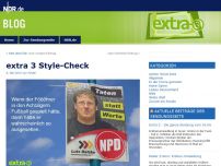 Bild zum Artikel: extra 3 Style-Check