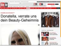 Bild zum Artikel: Donatella, verrate uns dein Beauty-Geheimnis