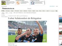 Bild zum Artikel: ABC zum SC Paderborn: Lieber Schützenfest als Relegation