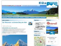 Bild zum Artikel: Der Watzmann: schönster Berg der Welt