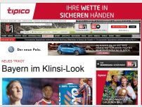 Bild zum Artikel: Neues Trikot - Bayern im Klinsi-Look