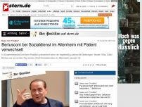 Bild zum Artikel: Neues vom 'Postillon': Berlusconi bei Sozialdienst im Altenheim mit Patient verwechselt