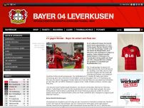 Bild zum Artikel: 2:1 gegen Werder - Bayer 04 sichert sich Platz vier