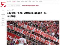 Bild zum Artikel: Bayern-Fans: Attacke gegen RB Leipzig