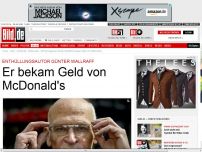 Bild zum Artikel: Er bekam Geld von McDonald's