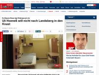 Bild zum Artikel: Ex-Bayern-Boss legt Widerspruch ein - Uli Hoeneß will nicht nach Landsberg in den Knast