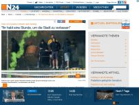 Bild zum Artikel: Dresden-Fans nach Abstieg - 
'Ihr habt eine Stunde, um die Stadt zu verlassen'