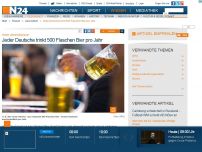 Bild zum Artikel: Hoher Alkoholkonsum  - 
Jeder Deutsche trinkt 500 Flaschen Bier pro Jahr