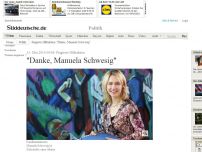 Bild zum Artikel: Fingierte Hilfsaktion: 'Danke, Manuela Schwesig'