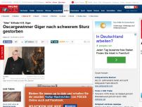 Bild zum Artikel: Nach schwerem Sturz verstorben - 'Alien'-Erfinder und Oscargewinner H.R. Giger ist tot