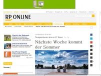 Bild zum Artikel: Temperaturen bis zu 27 Grad - Nächste Woche kommt der Sommer