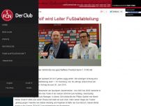 Bild zum Artikel: Wolfgang Wolf wird Leiter Fußballabteilung