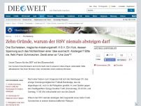 Bild zum Artikel: Pro Hamburg: Zehn Gründe, warum der HSV niemals absteigen darf