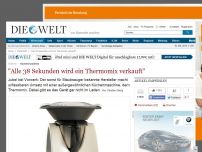 Bild zum Artikel: Küchenmaschine: 'Alle 38 Sekunden wird ein Thermomix verkauft'