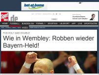 Bild zum Artikel: Wie in Wembley: Robben wieder Bayern-Held! Dortmund-Schreck Arjen Robben! Wie im Champions-League-Finale 2013 in Wembley war der Holländer auch diesmal der Matchwinner gegen den BVB. »