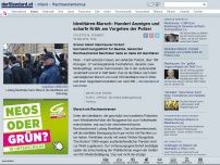 Bild zum Artikel: Rechtsextremismus - Identitären-Marsch: Hunderte Anzeigen und scharfe Kritik am Vorgehen der Polizei