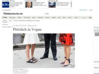 Bild zum Artikel: Birkenstocks: Plötzlich in Vogue