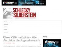 Bild zum Artikel: Klaro, CDU natürlich – Wie die Union die Jugend erreicht