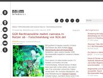 Bild zum Artikel: GGR Rechtsanwälte mahnt cuevana.tv Nutzer ab – Falschmeldung von N24.de!