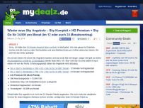 Bild zum Artikel: Wieder neue Sky Angebote – Sky Komplett + HD Premium + Sky Go für 34,90€ pro Monat (im 12 oder auch 24 Monatsvertrag)