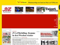 Bild zum Artikel: JVA-Flucht: JVA-Flüchtling: Komme in drei Wochen wieder