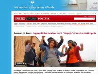 Bild zum Artikel: Zensur in Iran: Jugendliche landen nach 'Happy'-Tanz im Gefängnis