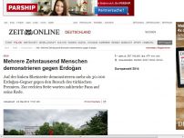 Bild zum Artikel: Köln: 
			  Erdoğan-Gegner versammeln sich zu Großdemonstration