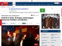 Bild zum Artikel: Ausnahmezustand in Köln - 2000 Polizisten, Zäune, Straßensperren: Das kostet der umstrittene Erdogan-Auftritt