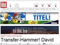 Bild zum Artikel: Rekord-Transfer! - David Luiz von Chelsea nach Paris