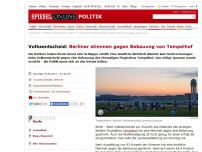 Bild zum Artikel: Volksentscheid: Berliner stimmen gegen Bebauung von Tempelhof