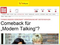 Bild zum Artikel: Bohlen & Anders versöhnt - Comeback für „Modern Talking“?