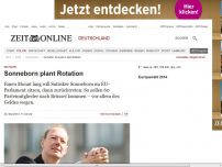 Bild zum Artikel: Die Partei: 
			  Sonneborn plant Rotation