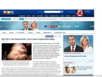 Bild zum Artikel: Seltene EXIT-OP Baby in Gebärmutter operiert: Es lebt!