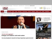 Bild zum Artikel: 'Du bist weiter gegangen': Erdogan will Özdemir nicht mehr sehen