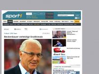 Bild zum Artikel: Beckenbauer verteidigt Großkreutz