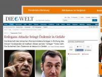 Bild zum Artikel: 'Sogenannter Türke': Erdogan macht Özdemir zur gefährdeten Person