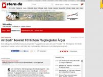 Bild zum Artikel: Nach Youtube-Hit: Air Berlin bereitet fröhlichem Flugbegleiter Ärger