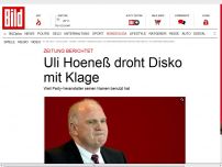 Bild zum Artikel: Zeitung berichtet - Hoeneß droht Disko mit Klage