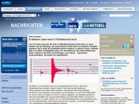 Bild zum Artikel: Erdbeben überrascht Mitteldeutschland