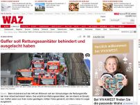 Bild zum Artikel: Gaffer sollen Rettungskräfte behindert und ausgelacht haben